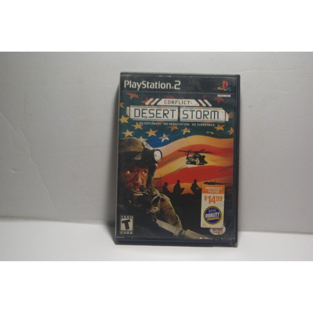 Operation Desert Storm Ps2 Action Adventure Sim 2002